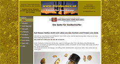 Desktop Screenshot of goldminer.at