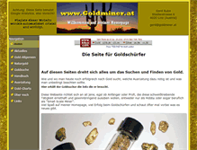 Tablet Screenshot of goldminer.at