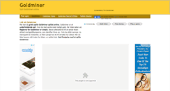 Desktop Screenshot of goldminer.dk